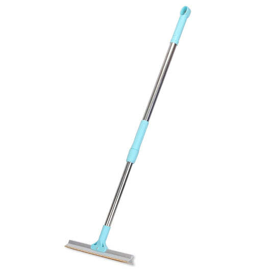 Pet Hair Removal Rake Set with 54" Telescopic Handle for Effective Dog and Cat Carpet Cleaning